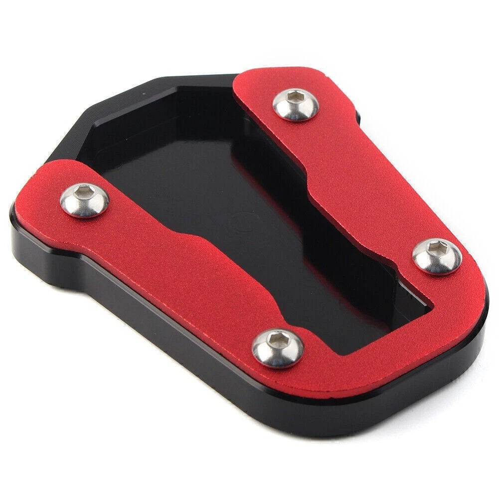 CNC Side Kickstand Enlarge Plate Pad Fit HONDA CRF300L CRF300 Rally 2021 22 Red