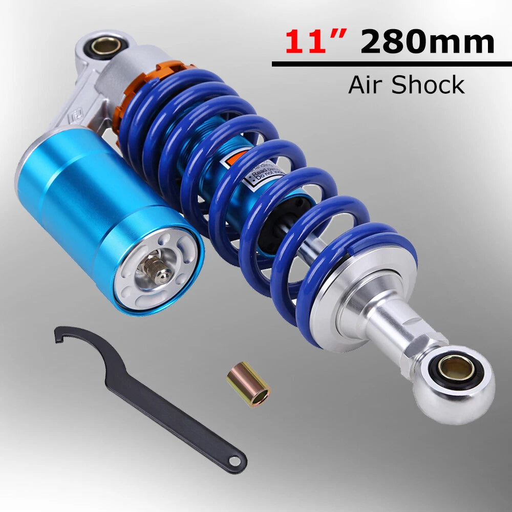 280mm 11" Rear Air Shock Absorber fo Pit Dirt Bike ATV Quad KLX110 TTR110 CRF110