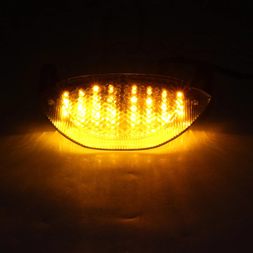 For Honda CBR600RR 2007-2012 LED Taillight Turn Signal Light Integrated Clear US