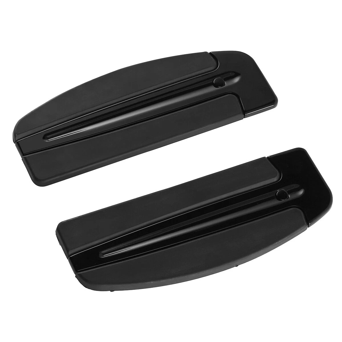 Slipstream Rider Floorboard Footboard Inserts For Harley Street Road Glide 86-Up