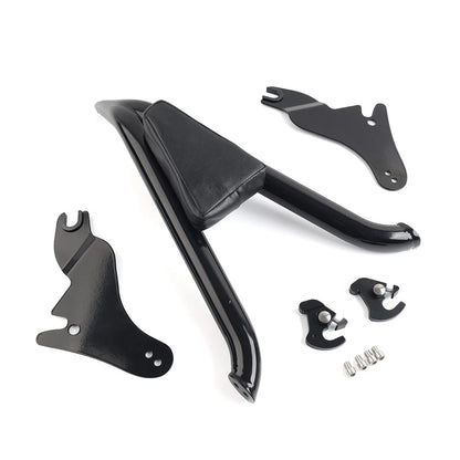 US Detachable Backrest Rear Sissy Bar w/Cushion For Harley Touring 09-23