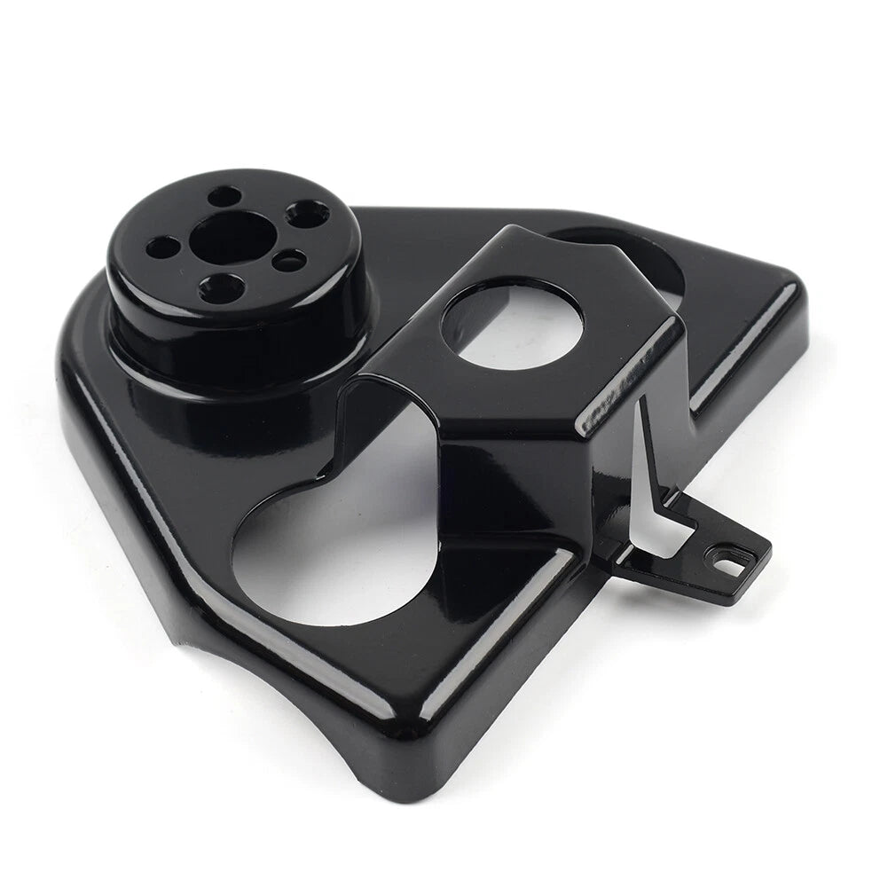 Handlebar Handle Bar Riser Cover Black For Harley Road King FLHR 2003-2013 USA