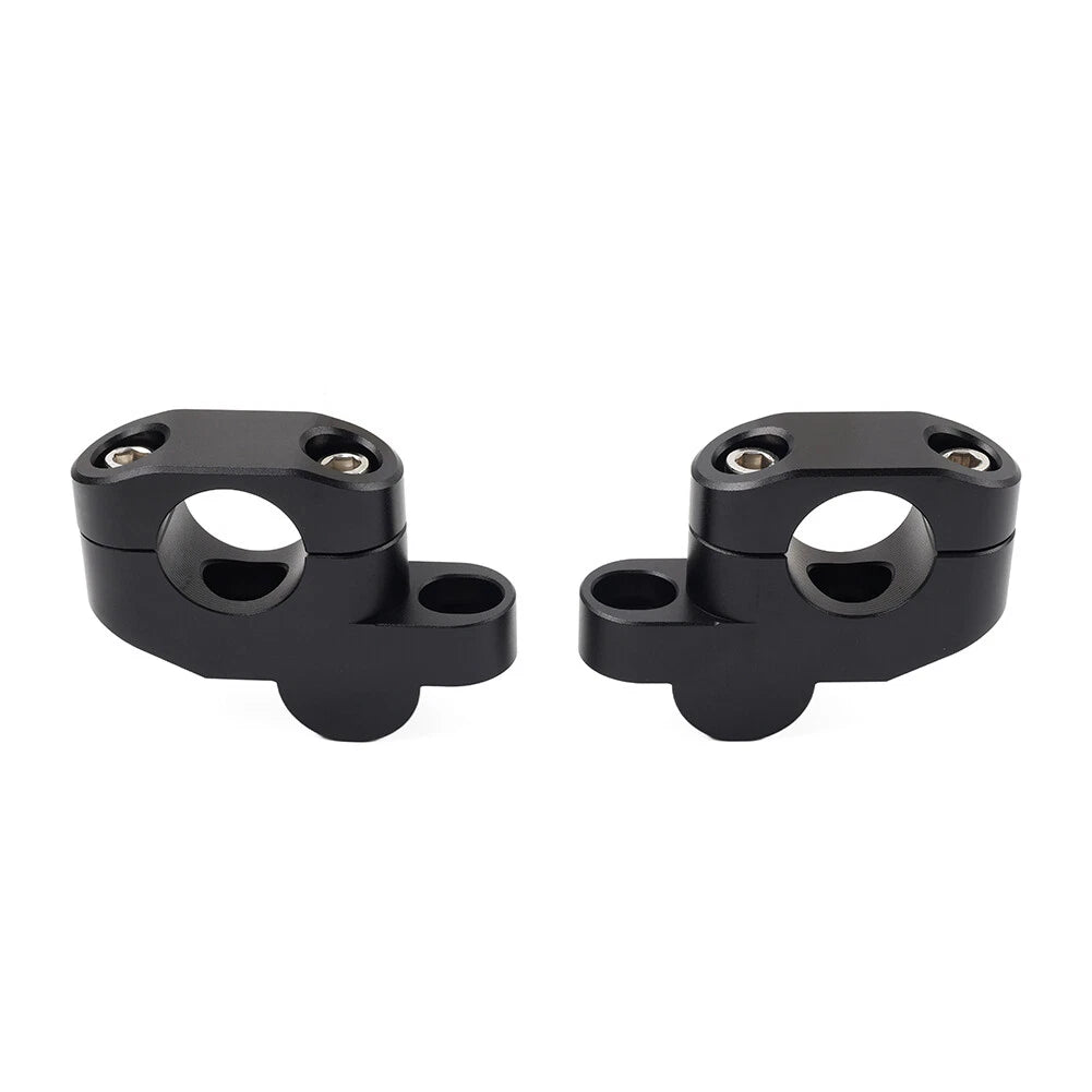1 25mm Offset Handlebar Clamp Mount Riser For Honda For Suzuki For Yamaha