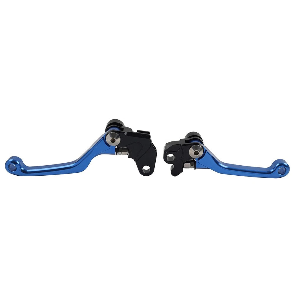 1Pair Pivot Brake Clutch Lever For YAMAHA YZ 250F YZ 426F YZ 450F 2009-2020 Blue