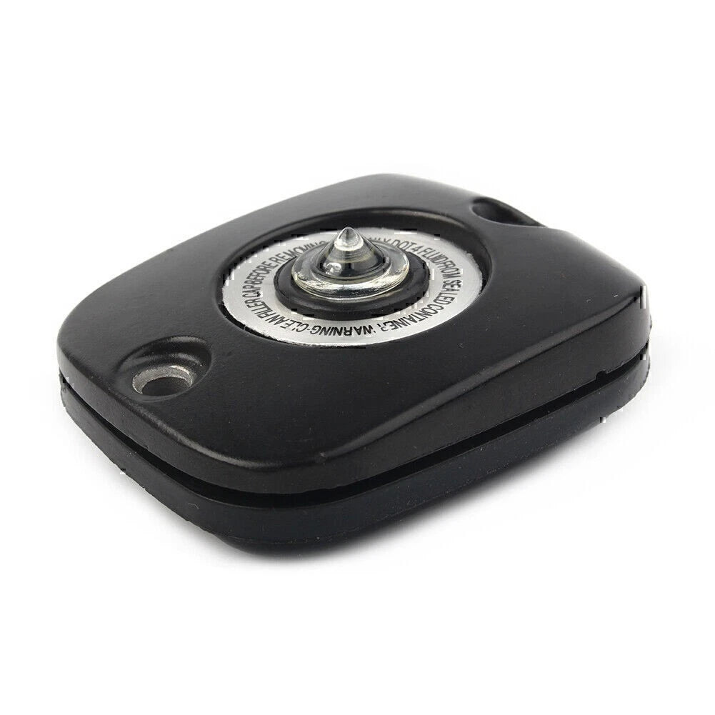 Black Front Brake Master Cylinder Cover For Harley Big Twin 96-up VRSC Sportster
