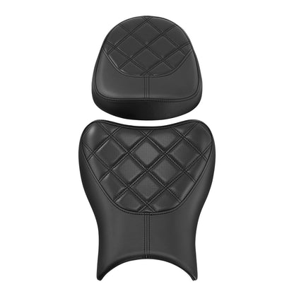 Rider Driver Passenger Seat Pillion Fit For Suzuki Hayabusa GSX1300R 08-20 Black