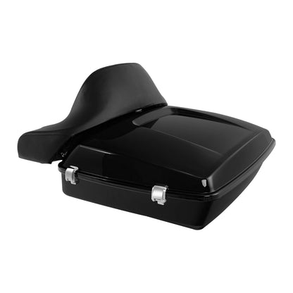 Chopped Trunk Pad Mount Rack Plate Fit For Harley Street Electra Glide 2009-2013