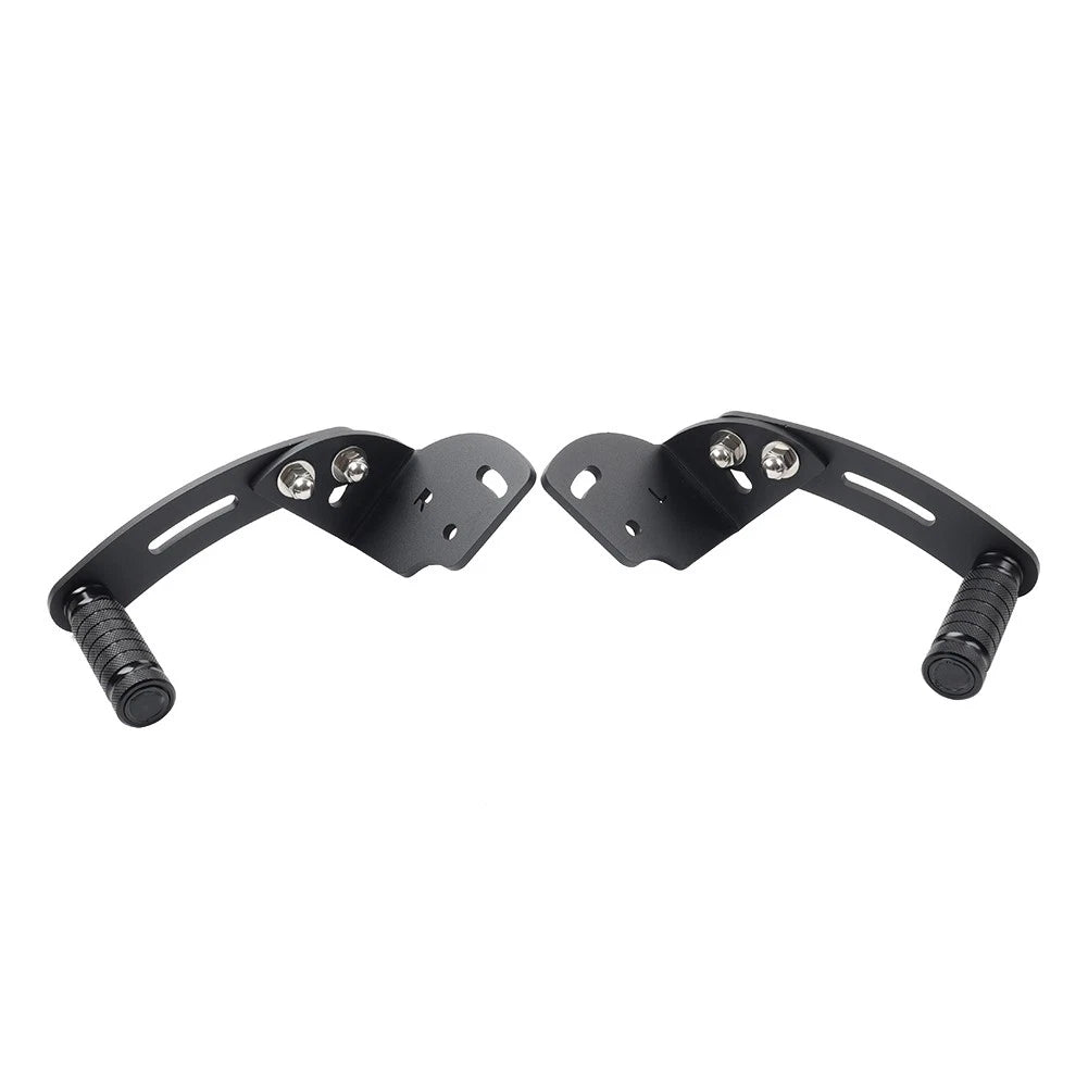 Black Highway FootPeg Adjustable Foot Rest Kit For Can Am Spyder F3 2015-2025