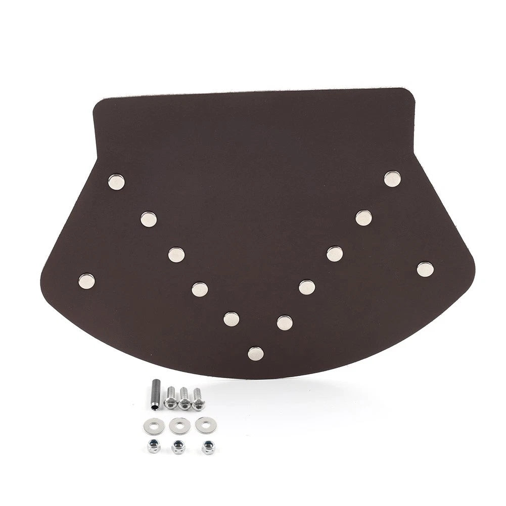 Rear Fender Mud Flap Mudguard Cover Brown For Harley Sportster 883XL Touring FL