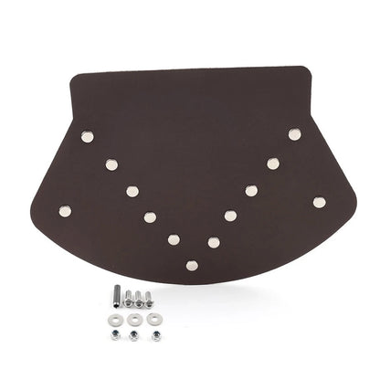 Rear Fender Mud Flap Mudguard Cover Brown For Harley Sportster 883XL Touring FL