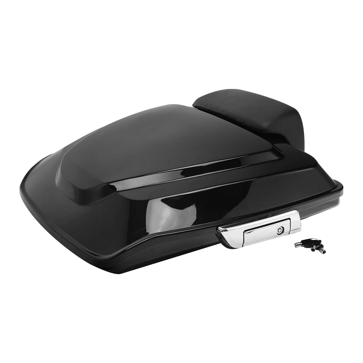 Razor Trunk Backrest Pad Mount Rack Fit For Harley Touring Glide 2014-2025