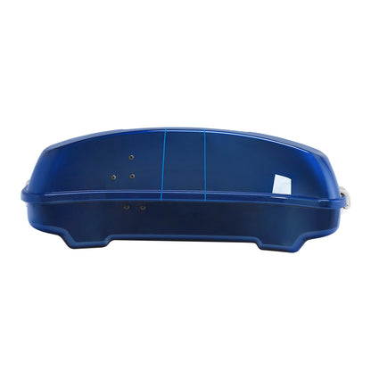 Razor Trunk Pad Mount Rack For Harley Street Road Glide 14-25 Superior Blue