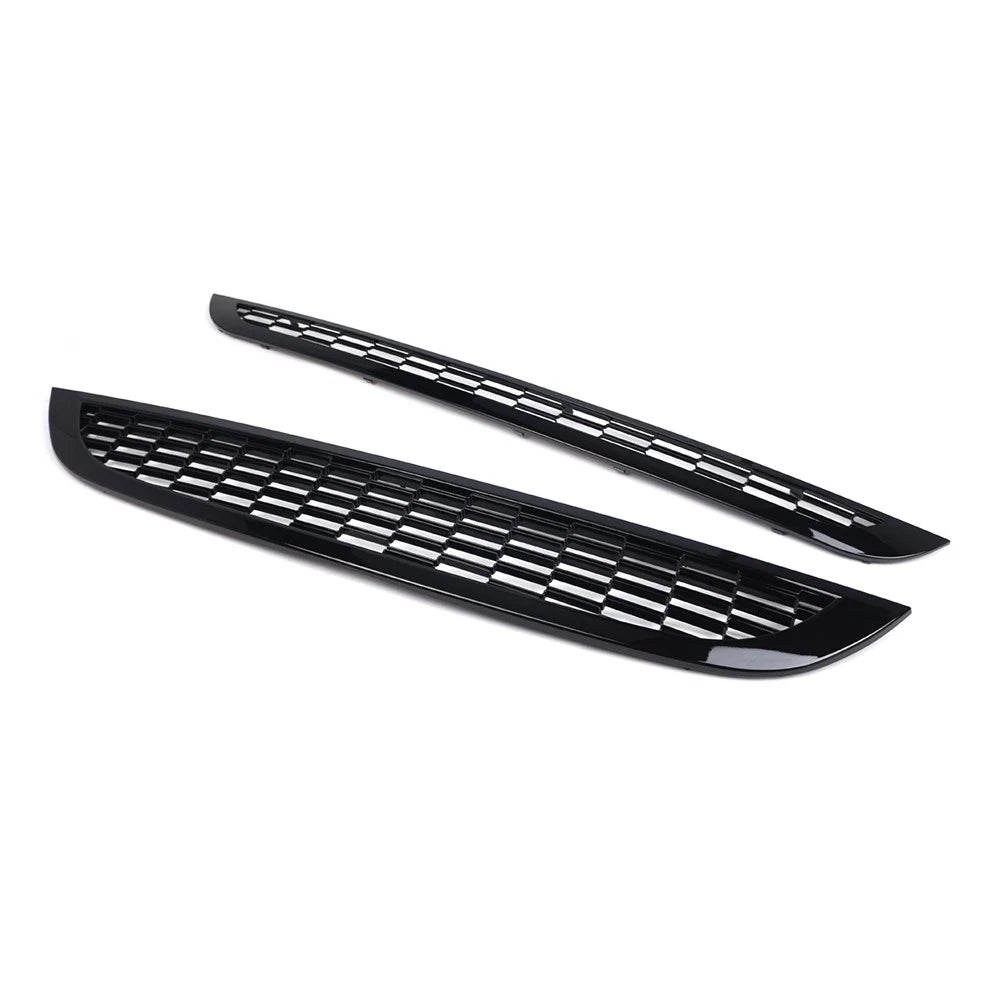 US Black Front Bumper Grille Grill For BMW Mini Cooper S R50 R52 R53 01-06
