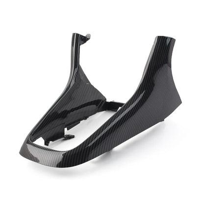 1x Front Console Cover Surround Trim For VW Golf MK6 2009-14 Carbon Fiber Black