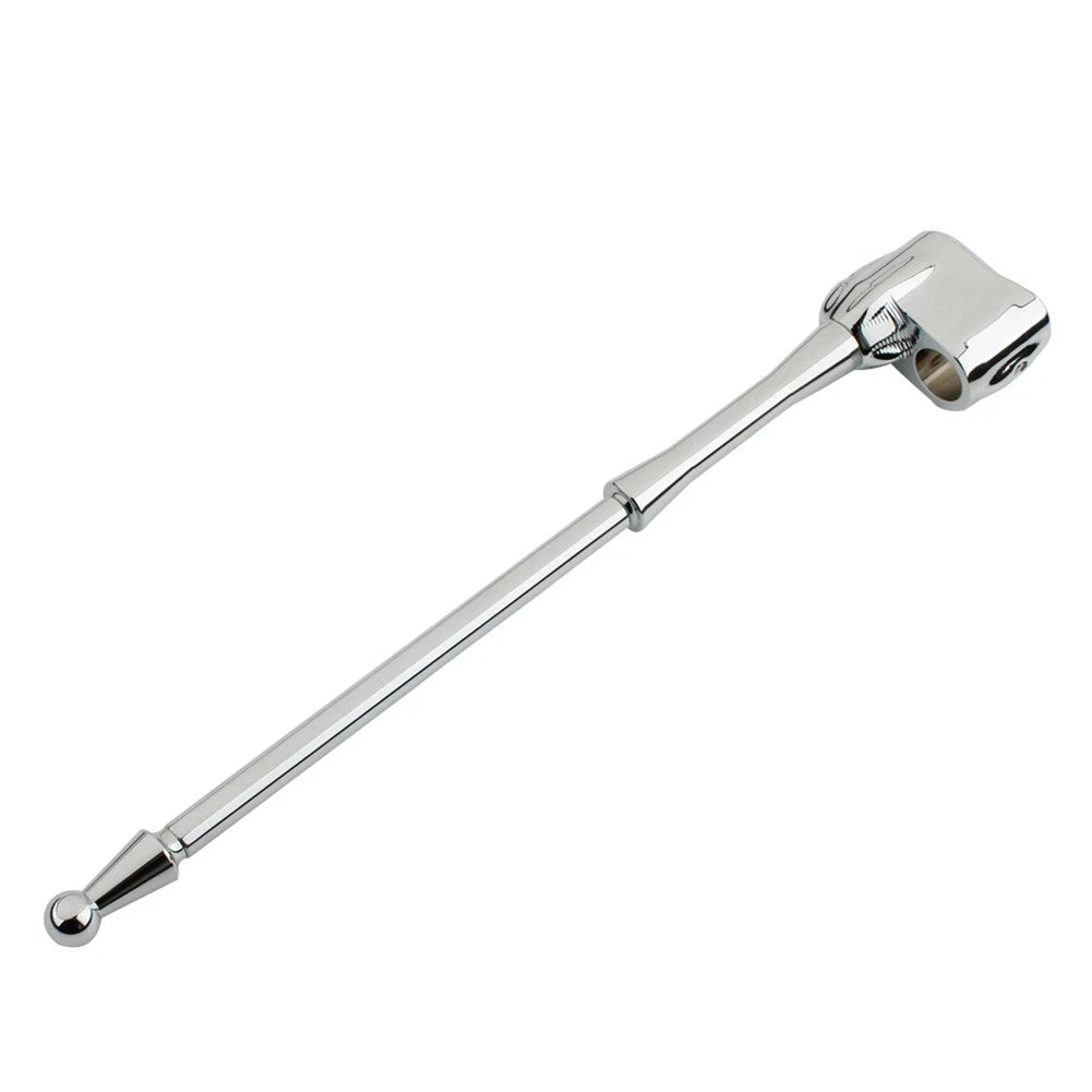 Chrome Flag Pole Rear Luggage Rack Mount For Honda Goldwing GL1800 GL1500