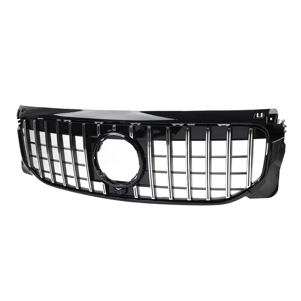 GTR Style Front Bumper Hood Grille Fit Benz GLB Class W247 X247 GLB250 2019-2022