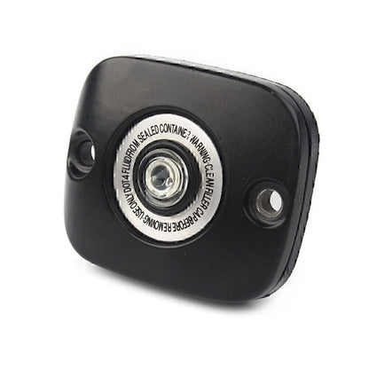 Black Front Brake Master Cylinder Cover For Harley Big Twin 96-up VRSC Sportster