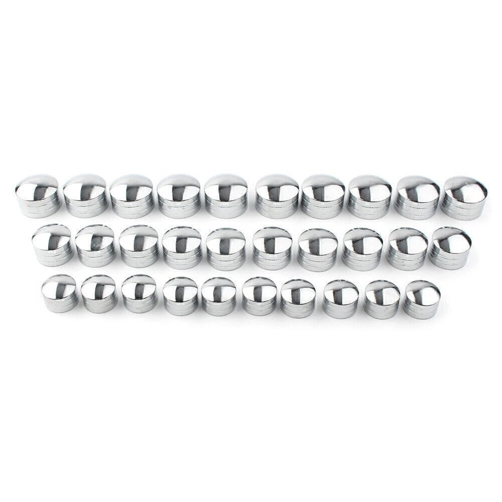 Interior 11mm Schrauben Bolt Topper Caps Cover Middle for Harley Electra Glide