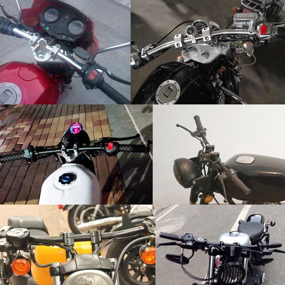 1'' Drag Bars Custom Handlebars For Harley Sportster XL 883 1200 Dyna Low Rider