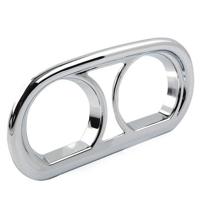 Motorcycle Chrome Gauge Bezel Trim Kit Fit Harley Road Glide FLTRX 2015-Later