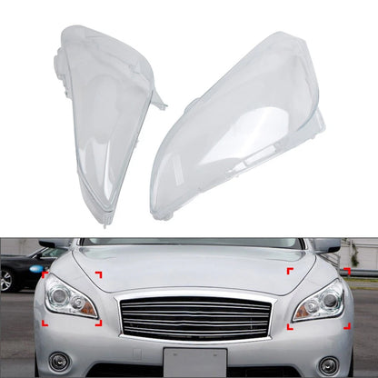 Headlight Headlamp Lens Shell Cover Fit For Infiniti M25 M35 M37 2011-2012