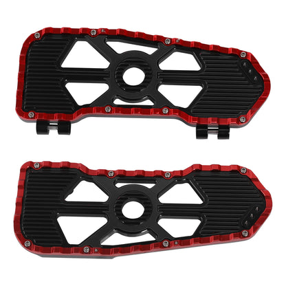Driver Floorboards Footboards &10mm Rear FootPegs For Harley Electra Glide 09-Up