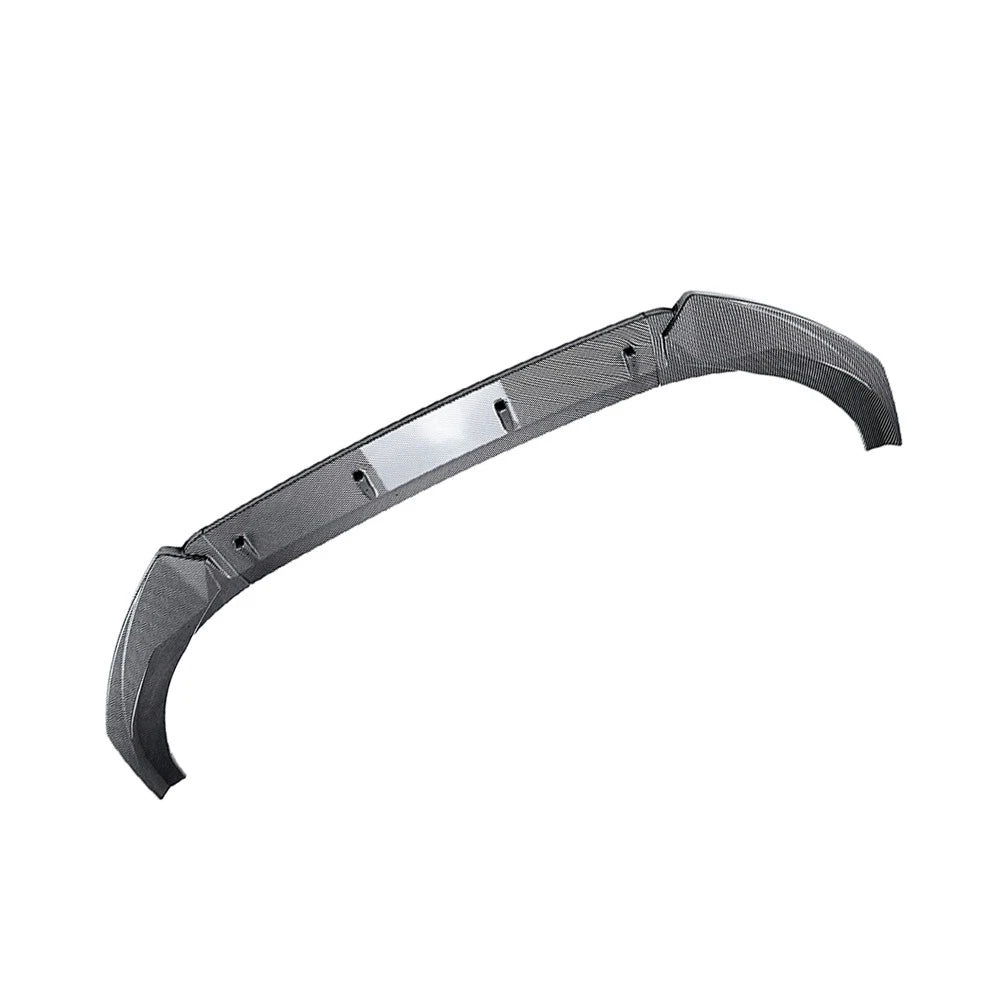 Carbon Look Front Bumper Spoiler Lip For Audi A3 S3 8V Pre-Facelift 2013-2016