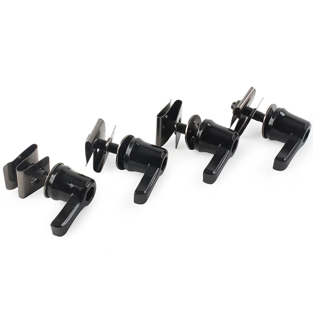Saddlebag Lock Mounting Screw Kit Fit For Harley Touring Road Glide 93-23 Black