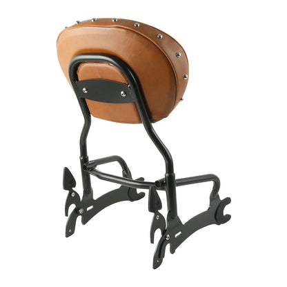 12" Backrest Sissy Bar Mount Spools Fit For Indian Chieftain Dark Horse 16-22 18