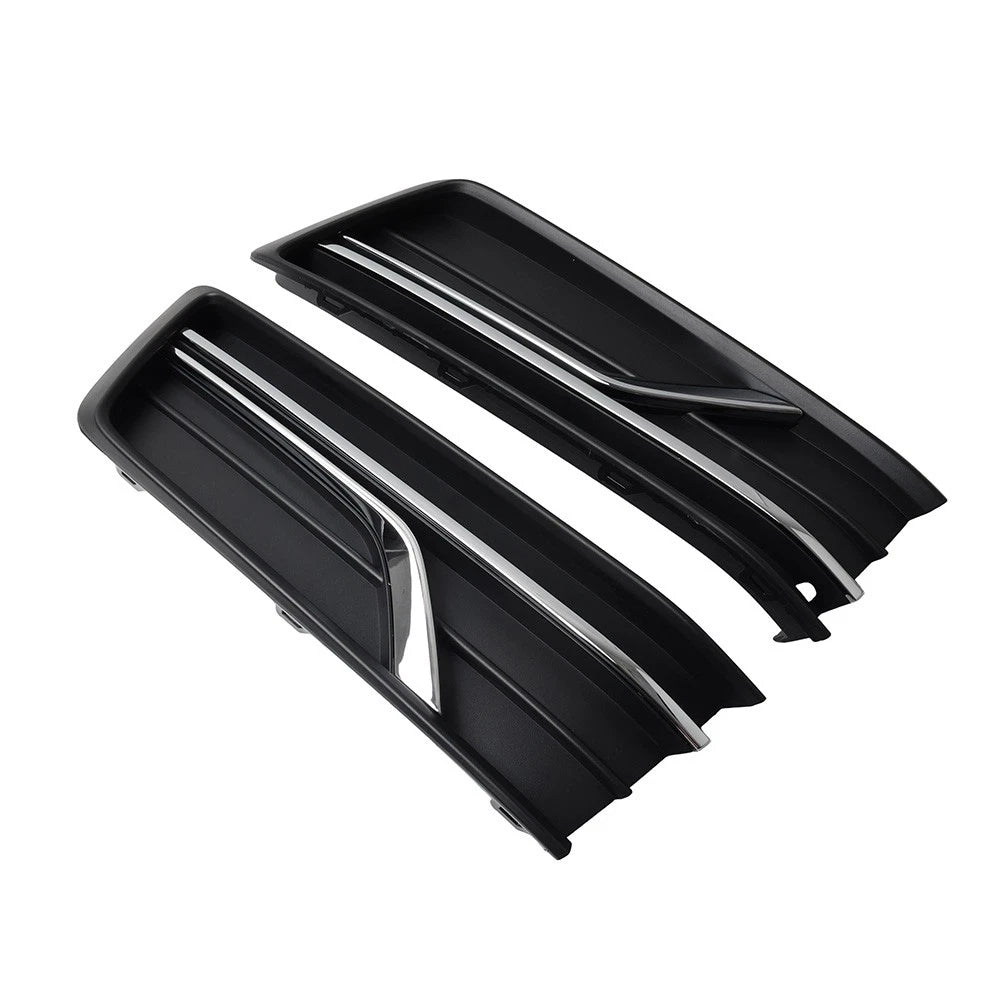 Front Bumper Lower Fog Light Bezel Cover 1 Pair Fit For VW Passat 2016-2019 2018