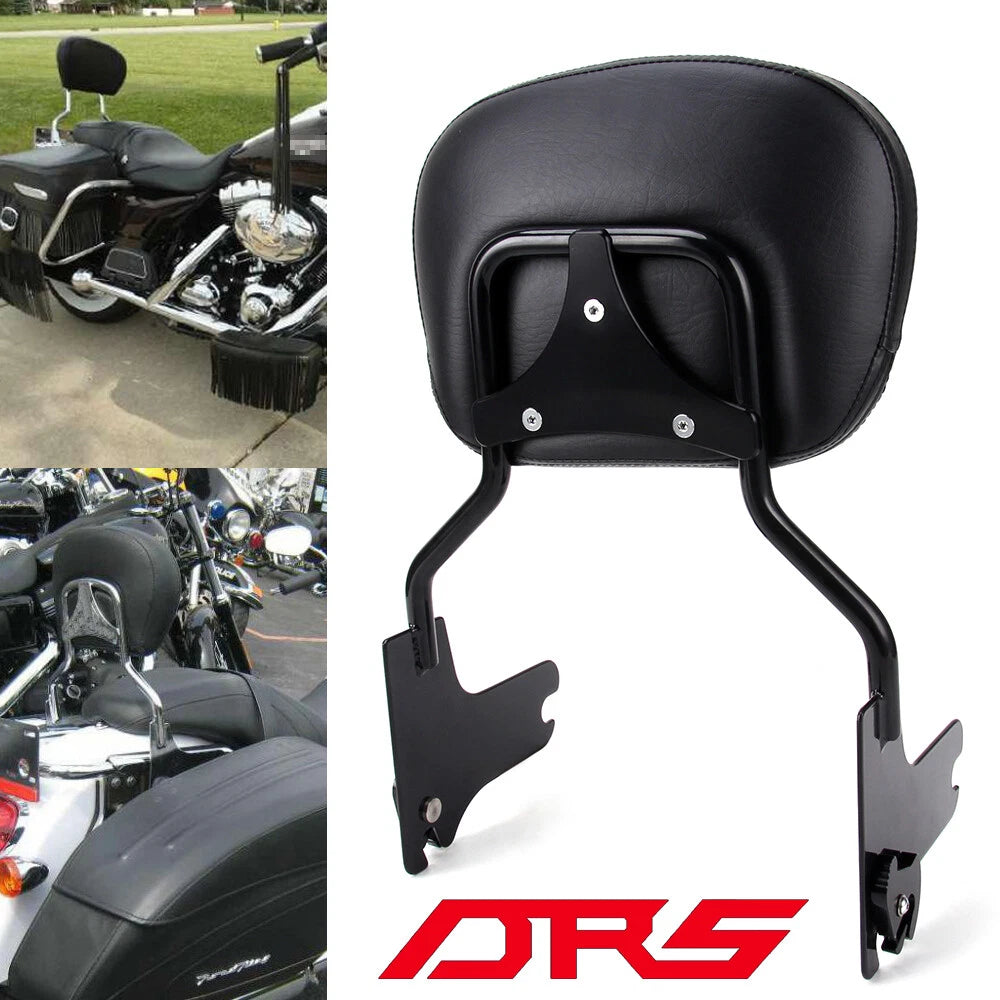 Passenger Sissy Bar Backrest For Harley Touring Street Glide FLHX 2006 2007 2008