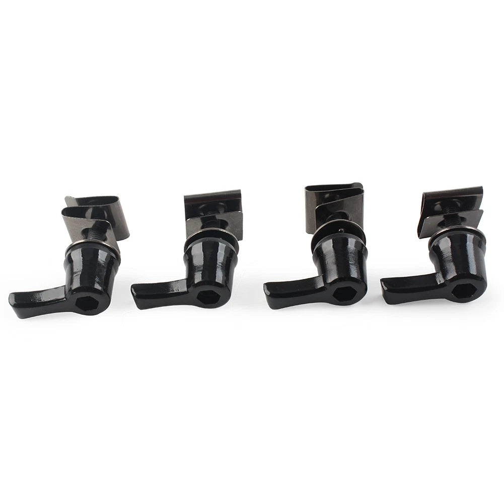 Saddlebag Lock Mounting Screw Kit Fit For Harley Touring Road Glide 93-23 Black