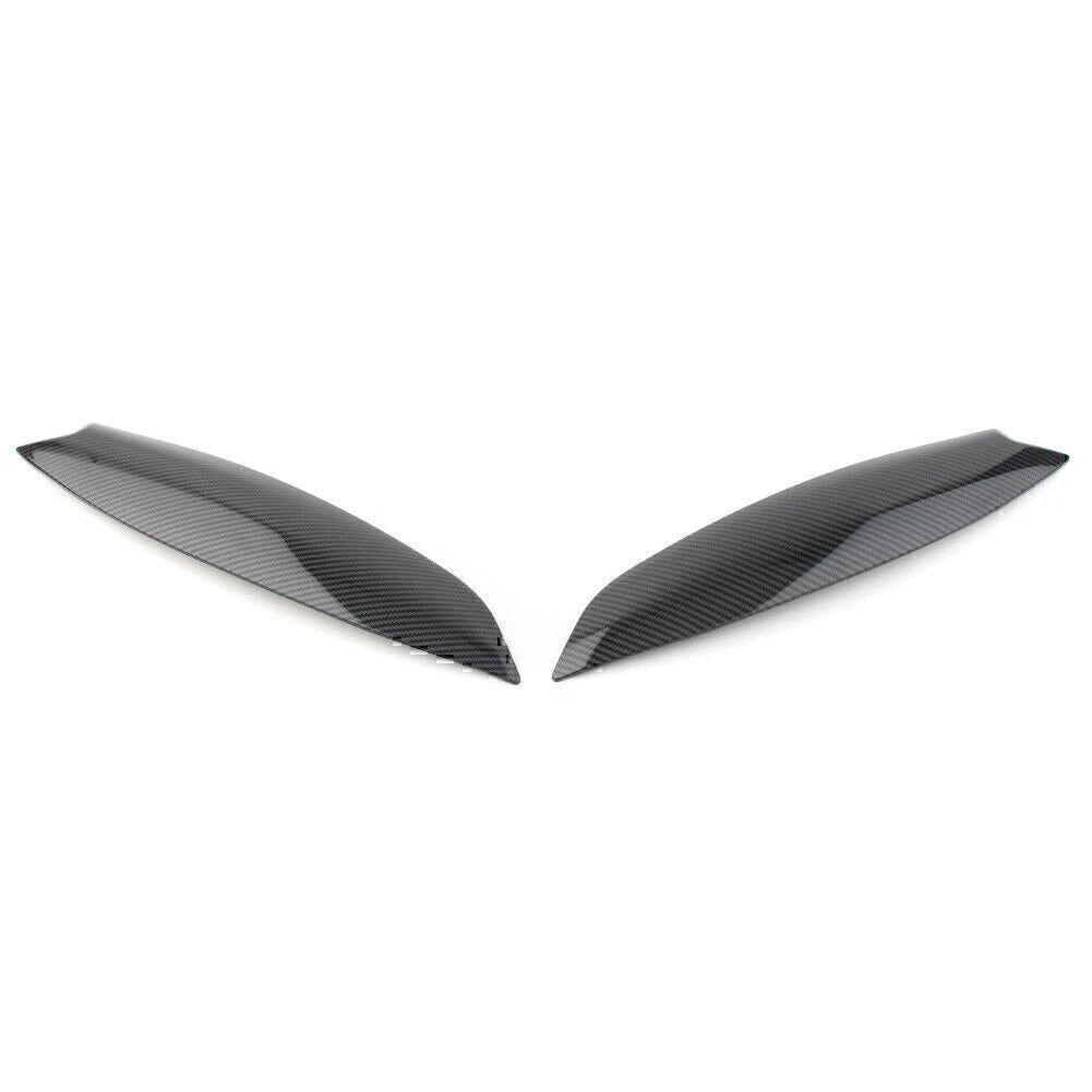 Headlight Eyelid Eyebrow Trim Eye Lid Cover For VW Golf 5 R32 MK5 2005-2007