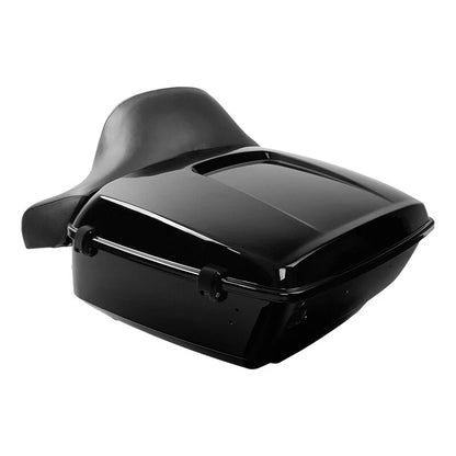 King Trunk Backrest Pad Mount Rack Plate Fit Fit For Harley Touring 2014-2025 24