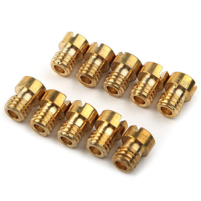 M5 Thread Motorcycle Main Jet Kit Carburetor 100-140 Size Injector Nozzle US