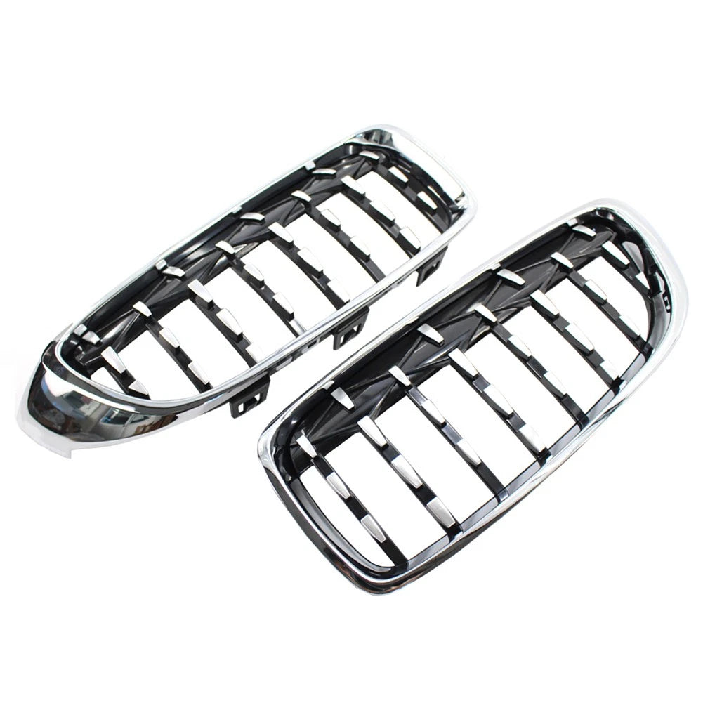 2pcs Front Metero Grilles For BMW 4-Series F32 F33 F36 sedan / wagon