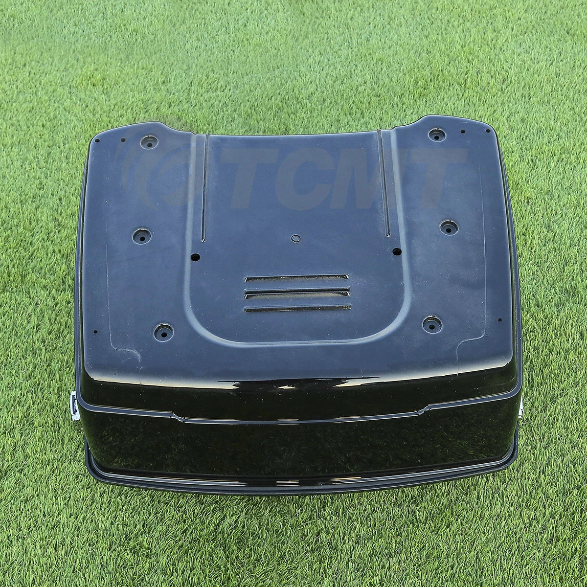 Chopped Trunk Mount Rack Pad Plate Fit For Harley Touring 1997-2008 07