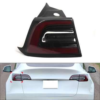1pc Tail Lamp Outer Rear Left Lights 3 Pins For Tesla Model 3 Model Y 2020-2023