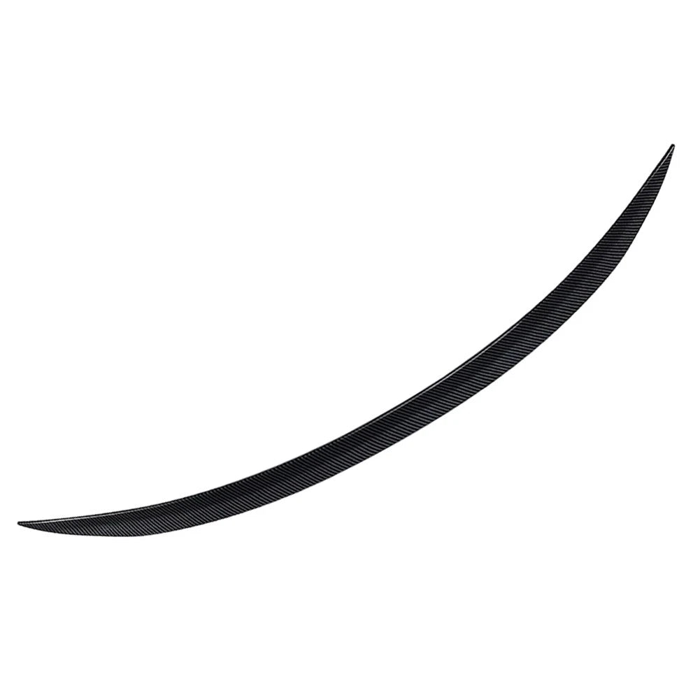 Rear Trunk Lip Spoiler For Mercedes Benz CLS Class C257 19-22 Carbon Fiber Black