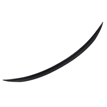 Rear Trunk Lip Spoiler For Mercedes Benz CLS Class C257 19-22 Carbon Fiber Black