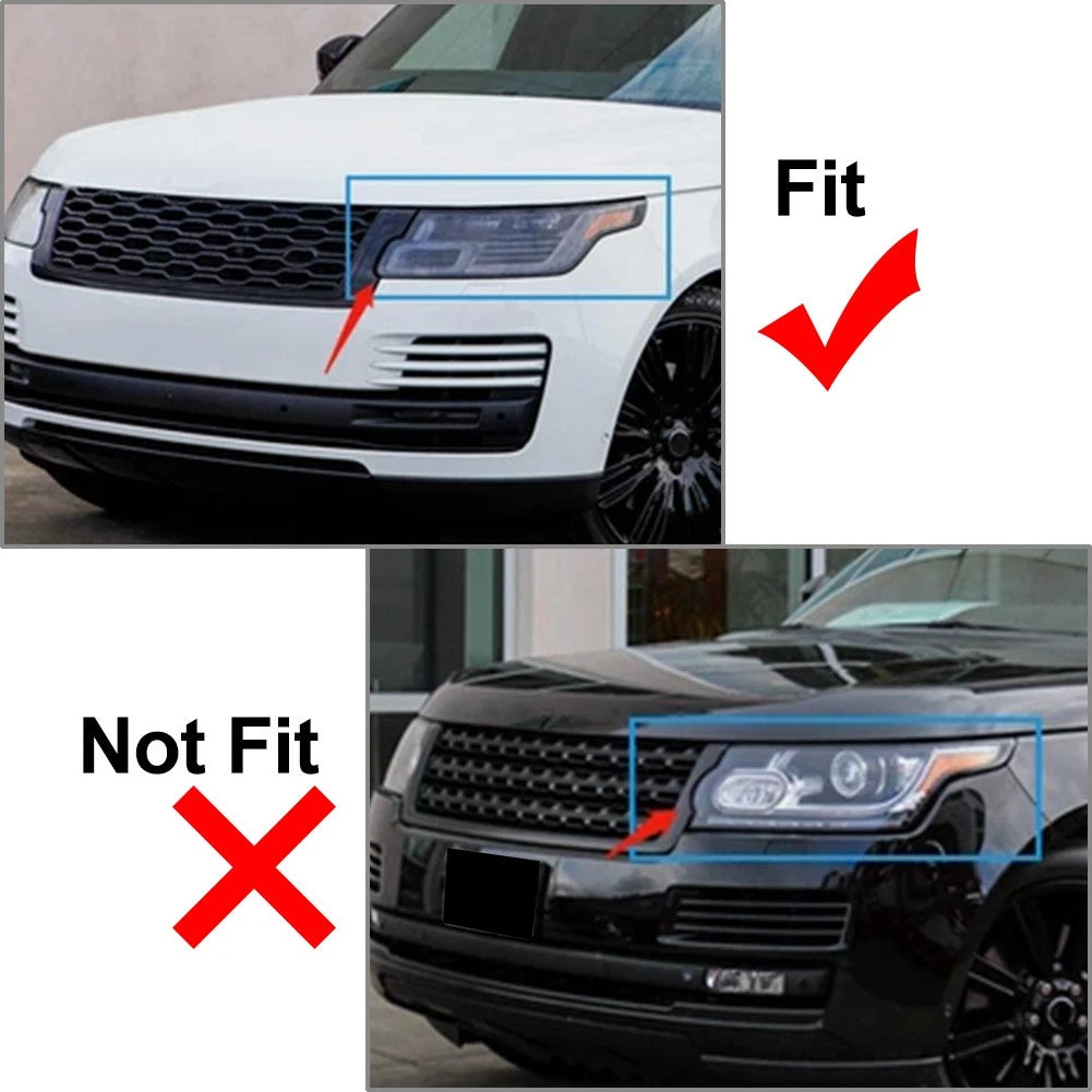 1 Piece Front Upper Bumper Grille For Land Rover Range Rover 2018-2022 LR098084