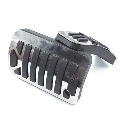 Stainless Steel Car Brake Gas Pedals Protection Cover Fit Jaguar XE XF XJ XJL