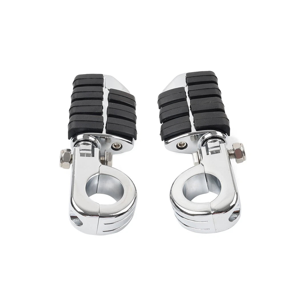 1-1/4" Highway Bar Footpeg Foot Pegs Mount For Harley Touring Road Street Glide