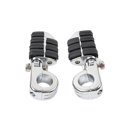 1-1/4" Highway Bar Footpeg Foot Pegs Mount For Harley Touring Road Street Glide