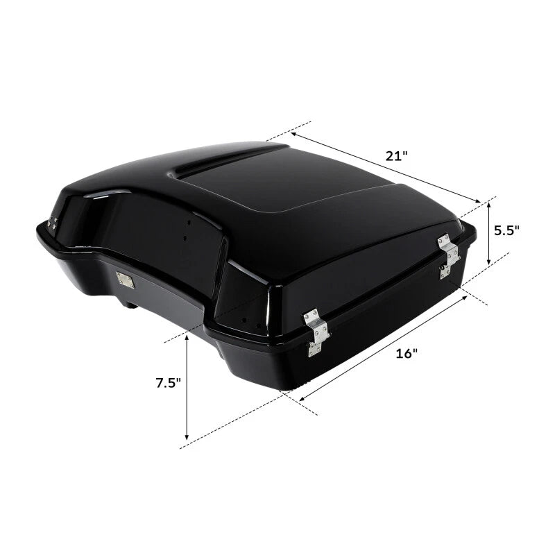Razor Trunk Backrest Mount Rack Fit For Harley Electra Glide 09-13 12
