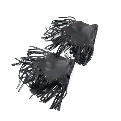 Motorcycle Front Rider Floorboard Fringe Covers For Honda For Yamaha For Harley