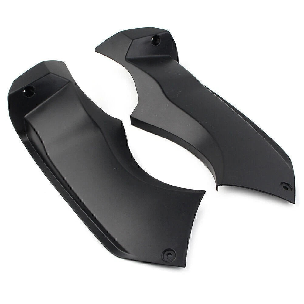 2pcs Motor Air Tube Cover Fairing Fit Kawasaki Ninja ZX 6R ZX6R 2003-2004 Black