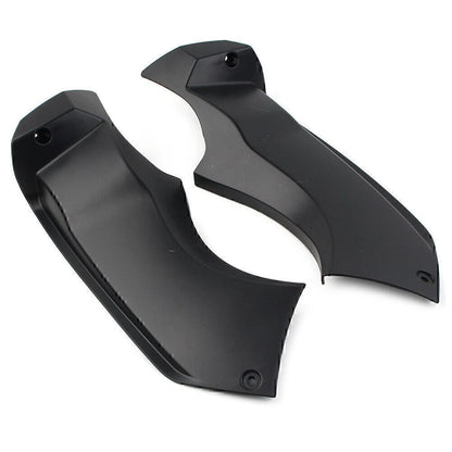 2pcs Motor Air Tube Cover Fairing Fit Kawasaki Ninja ZX 6R ZX6R 2003-2004 Black