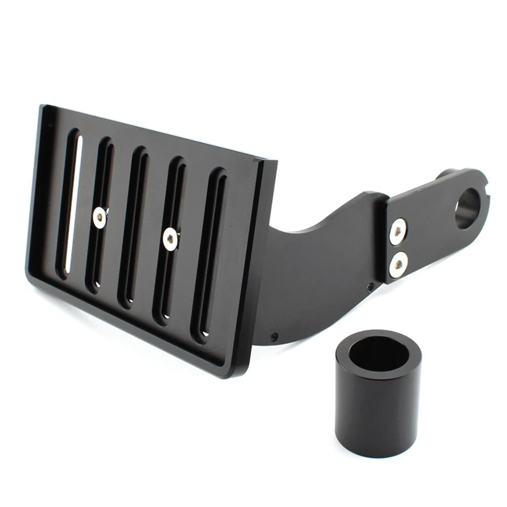 Side Mount License Plate Bracket Holder Kit FitHarley Softail Fat Boy 2018-2023