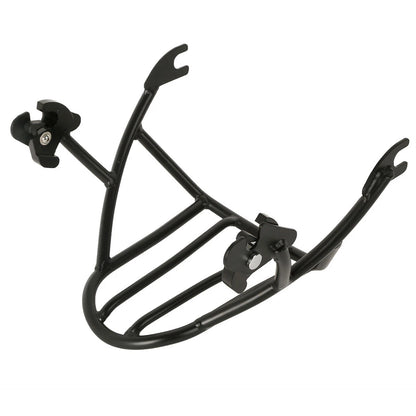 Black Solo Luggage Rack Docking Hardware Kit For Harley Sportster 883 1200 04-22